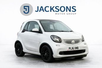 Smart ForTwo 0.9T Edition White Coupe 2dr Petrol Twinamic Euro 6 (s/s) (90 ps