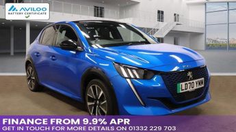 Peugeot 208 50kWh GT Line Hatchback 5dr Electric Auto (136 ps)