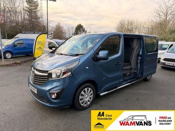 Vauxhall Vivaro 1.6 CDTi 2900 BiTurbo Sportive Crew Van Double Cab 5dr Diesel Ma