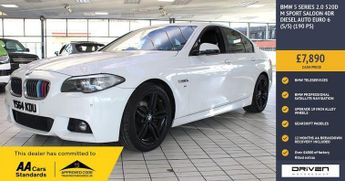 BMW 520 2.0 520d M Sport Saloon 4dr Diesel Auto Euro 6 (s/s) (190 ps)