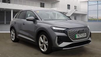 AUDI Q4 E-TRON 40 S line SUV 5dr Electric Auto 82kWh (204 ps)