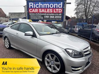 Mercedes C Class 2.1 C250 CDI AMG Sport Edition Coupe 2dr Diesel G-Tronic+ Euro 5