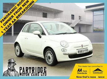 Fiat 500 1.2 Lounge Hatchback 3dr Petrol Manual Euro 4 (69 bhp)