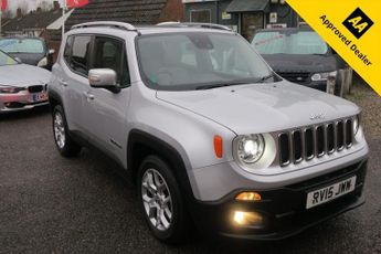 Jeep Renegade 1.6 MultiJetII Limited SUV 5dr Diesel Manual Euro 5 (s/s) (120 p