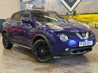 Nissan Juke 1.2 DIG-T Tekna SUV 5 door Petrol Manual in Blue Euro 5 