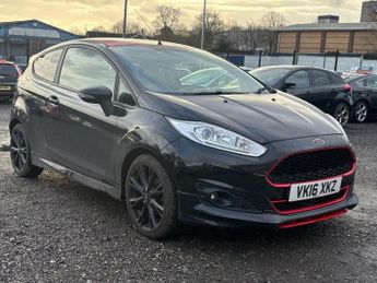Ford Fiesta 1.0T EcoBoost Zetec S Hatchback 3 door Petrol Manual Black Euro 