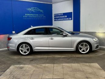 AUDI A4 2.0 TDI S line Saloon 4dr Diesel S Tronic Euro 6 (s/s) (150 ps)