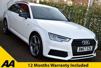 Audi A4 1.4TFSi BLACK EDITION ESTATE S-TRONIC AUTO 148 BHP (EURO 6)