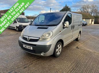 Vauxhall Vivaro 2.0 CDTi Sportive Panel Van 4dr Diesel Manual FWD L1 (195 g/km, 