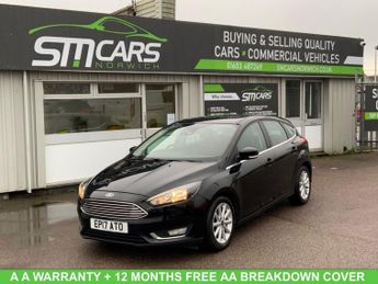 Ford Focus 1.0T EcoBoost Titanium Hatchback 5dr Petrol Manual Euro 6 (s/s) 