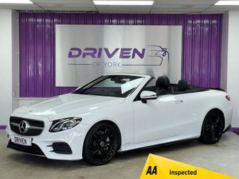 MERCEDES-BENZ E-CLASS 2.0 E220d AMG Line (Premium) Cabriolet 2dr Diesel G-Tronic+ Euro