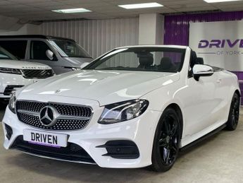 MERCEDES-BENZ E-CLASS 2.0 E220d AMG Line (Premium) Cabriolet 2dr Diesel G-Tronic+ Euro