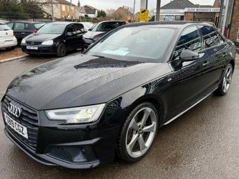 AUDI A4 2.0 TFSI 35 Black Edition Saloon 4dr Petrol S Tronic Euro 6 (s/s