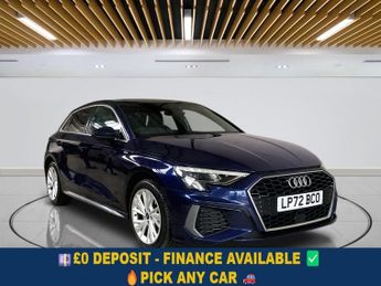 AUDI A3 1.4 TFSIe 40 S line Sportback 5dr Petrol Plug-in Hybrid S Tronic