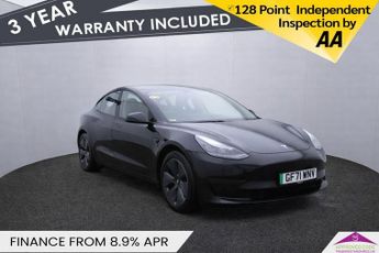 Tesla Model 3 Standard Range Plus Saloon 4dr Electric Auto RWD (241 bhp)