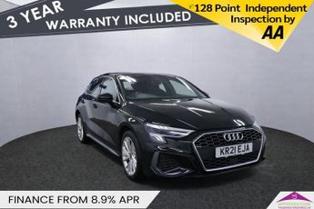 AUDI A3 1.4 TFSIe 40 S line Sportback 5dr Petrol Plug-in Hybrid S Tronic