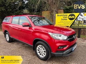 Ssangyong Musso 2.2D EX Pickup Double Cab 4dr Diesel Manual 4WD Euro 6 (181 ps)