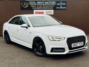 AUDI A4 2.0 TDI S line Saloon 4dr Diesel S Tronic Euro 6 (s/s) (150 ps)