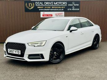 AUDI A4 2.0 TDI S line Saloon 4dr Diesel S Tronic Euro 6 (s/s) (150 ps)