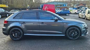 AUDI A3 1.8 TFSI S line Sportback 5dr Petrol S Tronic quattro Euro 6 (s/