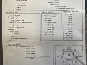 AUDI A4 AVANT 2.0 TDI S line Estate 5dr Diesel Multitronic Euro 5 (s/s) (150 p