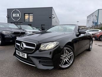Mercedes E Class 2.0 E220d AMG Line Cabriolet 2dr Diesel G-Tronic+ Euro 6 (s/s) (