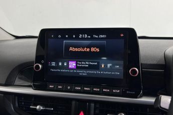 KIA PICANTO 1.0 3 Hatchback 5dr Petrol AMT Euro 6 (s/s) (62 bhp) Reverse Cam