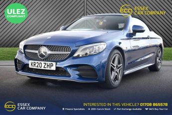 Mercedes C Class 2.0 C220d AMG Line (Premium) Cabriolet 2dr Diesel G-Tronic+ Euro