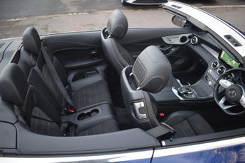 MERCEDES-BENZ C-CLASS 2.0 C220d AMG Line (Premium) Cabriolet 2dr Diesel G-Tronic+ Euro