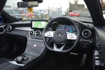 MERCEDES-BENZ C-CLASS 2.0 C220d AMG Line (Premium) Cabriolet 2dr Diesel G-Tronic+ Euro