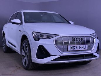 Audi E-Tron 55 S line SUV 5dr Electric Auto quattro 95kWh (11kW Charger) (40