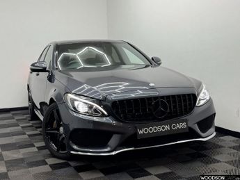 MERCEDES-BENZ C-CLASS 2.1 C220d AMG Line Saloon 4dr Diesel 7G-Tronic+ Euro 6 (s/s) (17