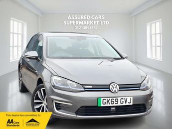 VOLKSWAGEN E-GOLF 35.8kWh e-Golf Hatchback 5dr Electric Auto (136 ps)