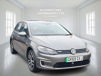 VOLKSWAGEN E-GOLF 35.8kWh e-Golf Hatchback 5dr Electric Auto (136 ps)