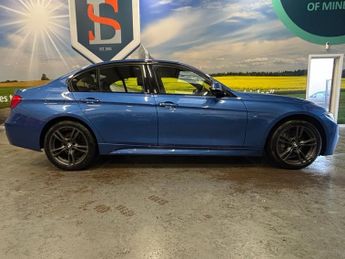 BMW 3 SERIES 3.0 335d M Sport Saloon 4 door Diesel Auto xDrive in Blue Euro 6