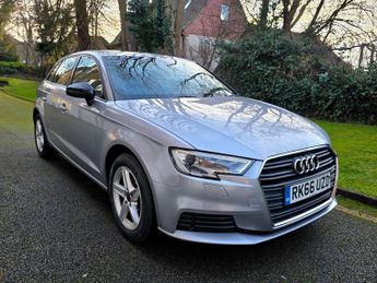 Audi A3 1.0 TFSI SE Sportback 5dr Petrol Manual Euro 6 (s/s) (116 ps)