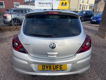 VAUXHALL CORSA 1.4 16V SRi Hatchback 3dr Petrol Manual Euro 5 (A/C) (100 ps)