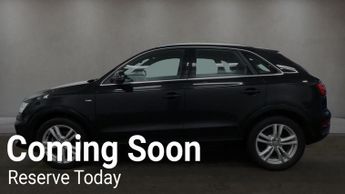 AUDI Q3 1.4 TFSI CoD S line Edition SUV 5dr Petrol S Tronic Euro 6 (s/s)