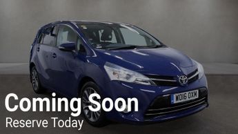 Toyota Verso 1.8 V-Matic Design MPV 5dr Petrol Multidrive S Euro 6 (7 Seat) (
