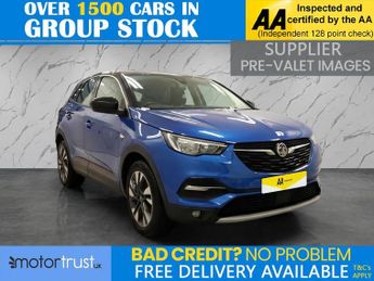 Vauxhall Grandland 1.2 Turbo GPF Sport Nav SUV 5dr Petrol Manual Euro 6 (s/s) (130 