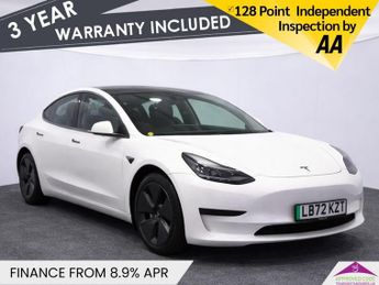 TESLA Model 3 Saloon 4dr Electric Auto RWD (241 bhp)