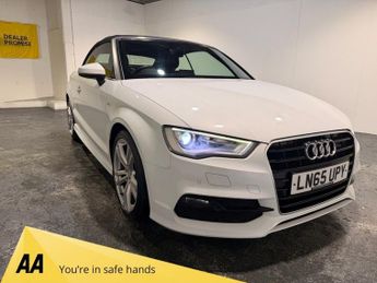 Audi A3 1.4 TFSI CoD S line Convertible 2dr Petrol S Tronic Euro 6 (s/s)