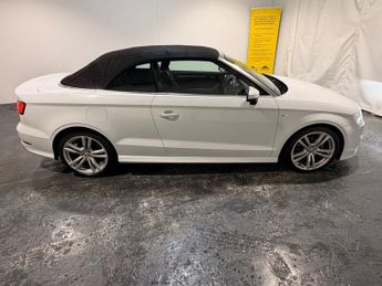 AUDI A3 CABRIOLET 1.4 TFSI CoD S line Convertible 2dr Petrol S Tronic Euro 6 (s/s)