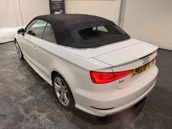 AUDI A3 CABRIOLET 1.4 TFSI CoD S line Convertible 2dr Petrol S Tronic Euro 6 (s/s)