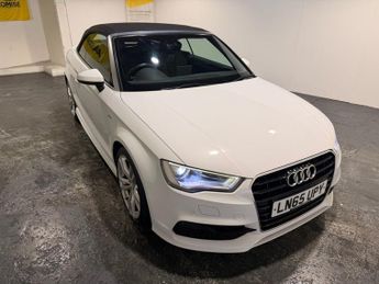 AUDI A3 CABRIOLET 1.4 TFSI CoD S line Convertible 2dr Petrol S Tronic Euro 6 (s/s)