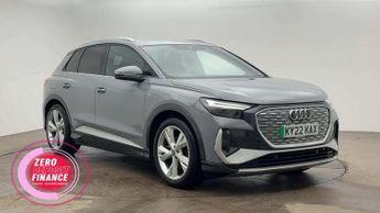 Audi Q4 35 S line SUV 5dr Electric Auto 55kWh (170 ps) Rear Parking Sens