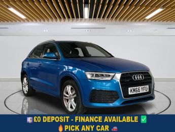 AUDI Q3 2.0 TDI S line SUV 5dr Diesel S Tronic quattro Euro 6 (s/s) (Nav