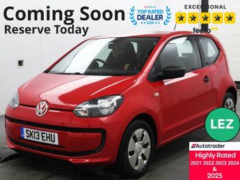 Volkswagen Up 1.0 Take up! Hatchback 3dr Petrol Manual Euro 5 (60 ps)