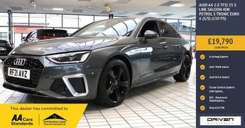Audi A4 2.0 TFSI 35 S line Saloon 4dr Petrol S Tronic Euro 6 (s/s) (150 