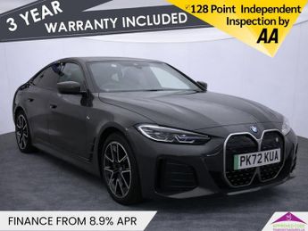 BMW I4 40 83.9kWh M Sport Gran Coupe 5dr Electric Auto eDrive (340 ps)